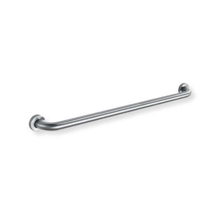 Stödhandtag för personer med funktionsnedsättning, Ø32, rakt, STANDARD – 80 cm / borstat stål #1