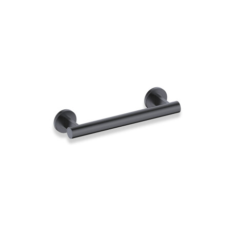 Stödhandtag för personer med funktionsnedsättning, Ø32, rakt, PREMIUM – 30 cm / rostfritt stål, matt svart #1