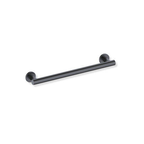 Stödhandtag för personer med funktionsnedsättning, Ø32, rakt, PREMIUM – 50 cm / rostfritt stål, matt svart #1