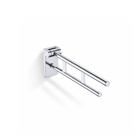 Stödhandtag för personer med funktionsnedsättning, Ø32, fällbart, PREMIUM – 60 cm / polerad rostfri stål #1
