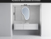 LED Badrumsspegel med oregelbunden form S222 #4