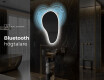 LED Badrumsspegel med oregelbunden form S222 #6