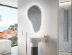LED Badrumsspegel med oregelbunden form S223