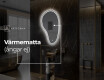 LED Badrumsspegel med oregelbunden form S223 #8