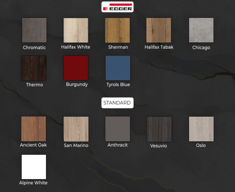 Vägghängt badrumsskåp med LED-spegel L02 Emily 100 x 72 cm i färgen Urtida Ek #3