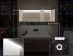 Lily LED badrumsskåp med 3-dörrar 100 x 72,5cm #6