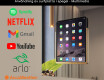 Rundad Modern LED Spegel med iPad Displine L141 Ram #3