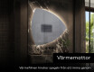 LED Badrumsspegel med oregelbunden form T221 #9