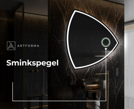 LED Badrumsspegel med oregelbunden form T223 #4