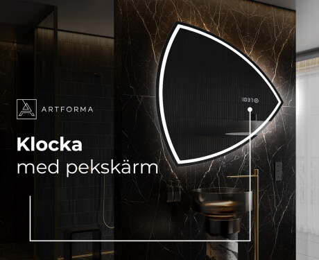 LED Badrumsspegel med oregelbunden form T223 #7