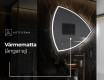 Dekorplast spegel med led belysning T223 #8