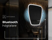 LED Badrumsspegel med oregelbunden form Z222 #5