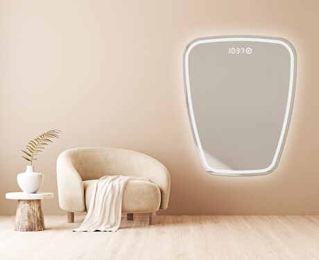 LED Badrumsspegel med oregelbunden form Z223 #4