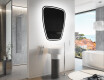 LED Badrumsspegel med oregelbunden form Z223 #8