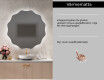 Rund badrumsspegel med LED-belysning Spegel L193 #7