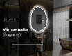 LED Badrumsspegel med oregelbunden form E222 #9