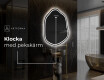 LED Badrumsspegel med oregelbunden form E223 #8