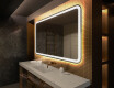 Badrumsspegel med LED-belysning Spegel L141