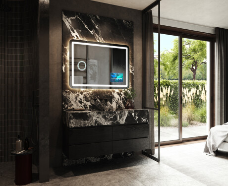 Badrumsspegel med LED-belysning Spegel L143 #2