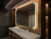 Badrumsspegel med LED-belysning Spegel L144