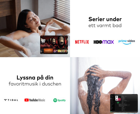 Badrumsspegel med LED-belysning Spegel L144 #4