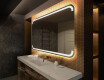 Badrumsspegel med LED-belysning Spegel L145