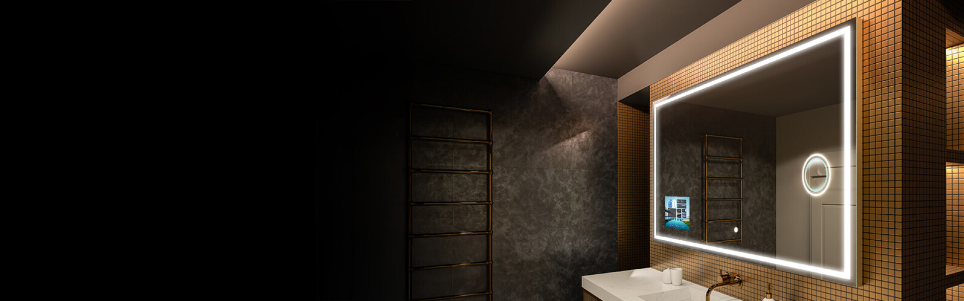 Spegel SMART LED